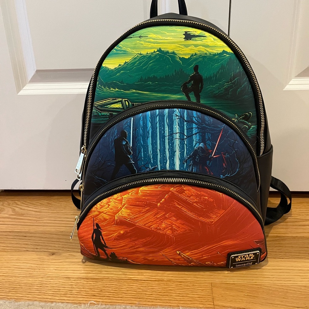 Star Wars The Force Awakens Loungefly backpack